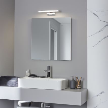 Brilagi - LED kúpeľňové osvetlenie na zrkadlo 3 v 1 VESTRA LED/6W/230V 30 cm IP44 lesklý chróm