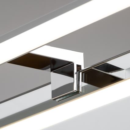 Brilagi - LED kúpeľňové osvetlenie na zrkadlo 3 v 1 VESTRA LED/6W/230V 30 cm IP44 lesklý chróm