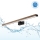 Brilagi - LED kúpeľňové osvetlenie zrkadla 3v1 WOODY MIRROR LED/15W/230V 80 cm IP44 čierna/dub orech