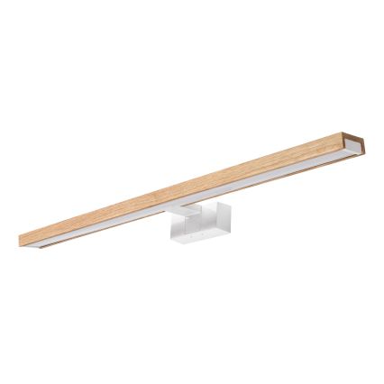 BRILAGI - Kúpeľňové LED osvetlenie zrkadla 3 v 1 WOODY MIRROR LED/15W/230V 80 cm IP44 biela/dub