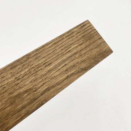 Brilagi - LED kúpeľňové osvetlenie zrkadla 3v1 WOODY MIRROR LED/15W/230V 80 cm IP44 čierna/dub orech