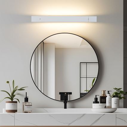Brilagi - LED kúpeľňové osvetlenie zrkadla AQUA LINE LED/12W/230V 45 cm IP44 biela CRI 90