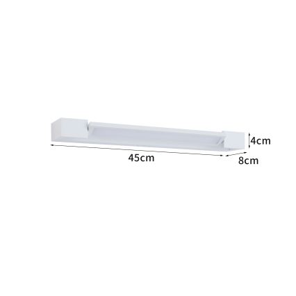 Brilagi - LED kúpeľňové osvetlenie zrkadla AQUA LINE LED/12W/230V 45 cm IP44 biela CRI 90