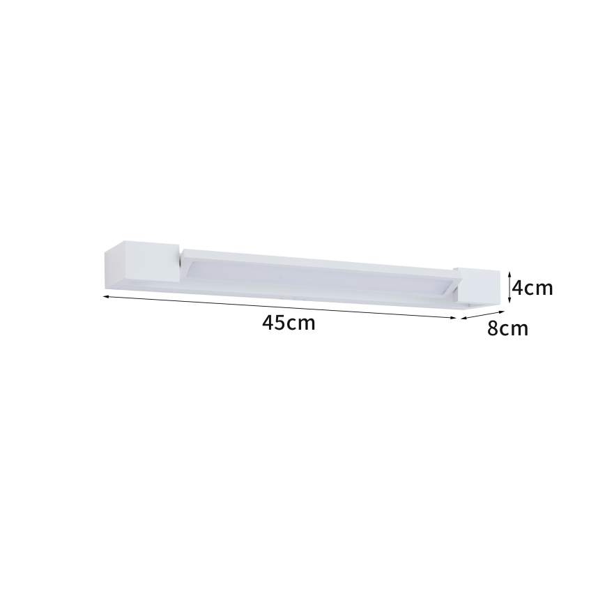 Brilagi - LED kúpeľňové osvetlenie zrkadla AQUA LINE LED/12W/230V 45 cm IP44 biela CRI 90