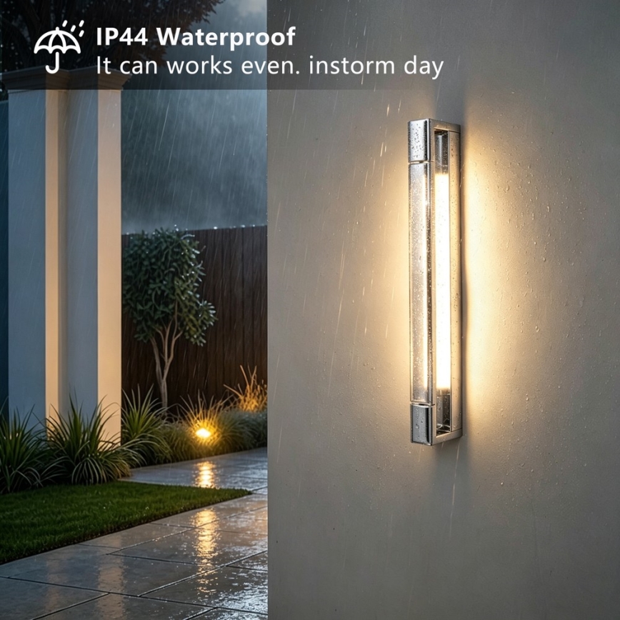BRILAGI - LED kúpeľňové osvetlenie zrkadla AQUA LINE LED/12W/230V 45 cm IP44 lesklý chróm CRI 90