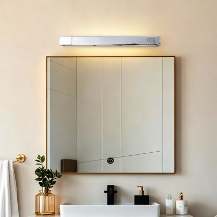 BRILAGI - LED kúpeľňové osvetlenie zrkadla AQUA LINE LED/12W/230V 45 cm IP44 lesklý chróm CRI 90