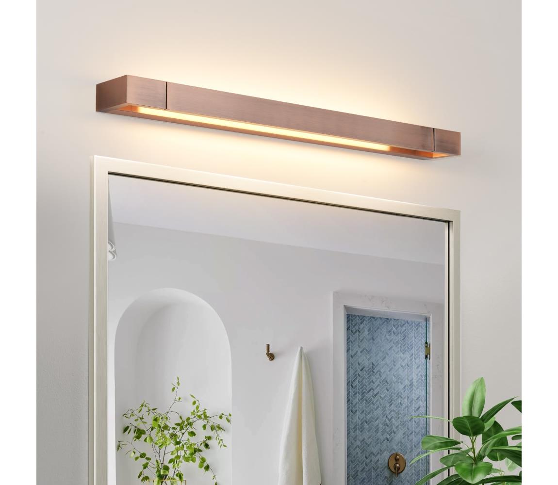 Brilagi-LED Kúpeľňové osvetlenie zrkadla AQUA LINE LED/18W/230V 60 cm IP44 bronz BRI315