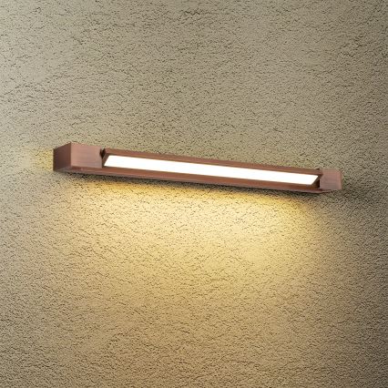 Brilagi - LED Kúpeľňové osvetlenie zrkadla AQUA LINE LED/18W/230V 60 cm IP44 bronzové CRI 90