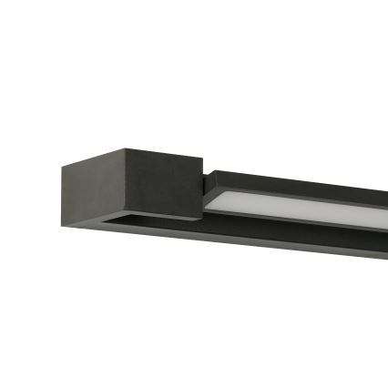 Brilagi - LED kúpeľňové osvetlenie na zrkadlo AQUA LINE LED/18W/230V 60 cm IP44 čierne CRI 90