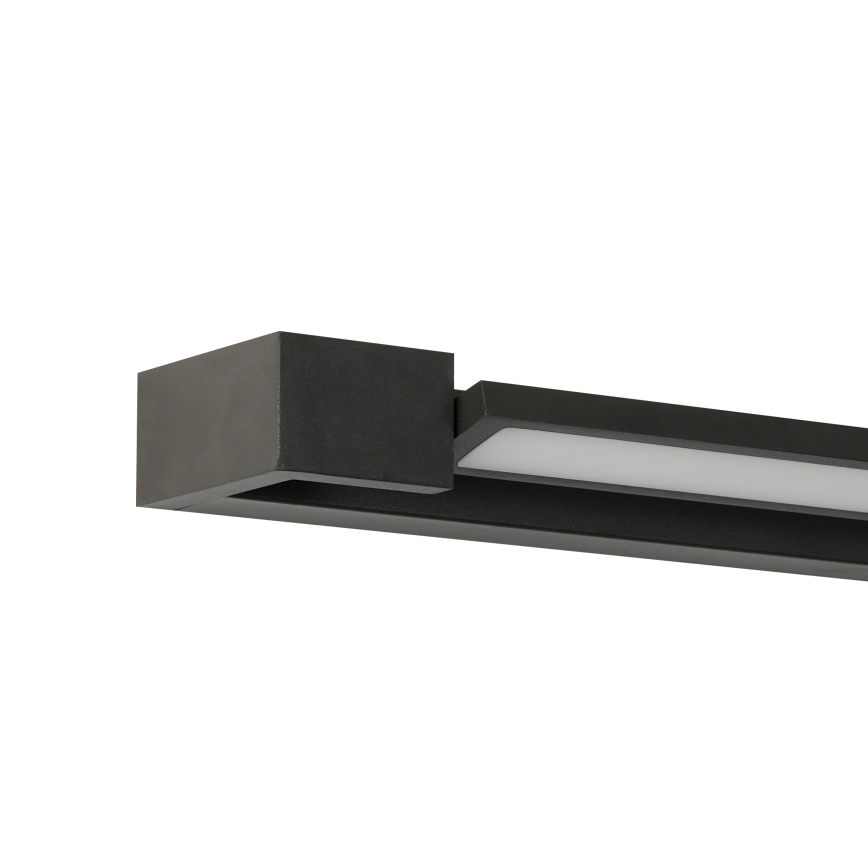 Brilagi - LED kúpeľňové osvetlenie na zrkadlo AQUA LINE LED/18W/230V 60 cm IP44 čierne CRI 90