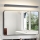 Brilagi - LED kúpeľňové osvetlenie zrkadla AQUA LINE LED/24W/230V 90 cm IP44 antracit