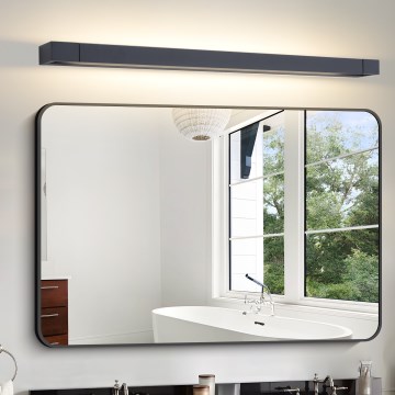 Brilagi - LED kúpeľňové osvetlenie zrkadla AQUA LINE LED/24W/230V 90 cm IP44 čierna