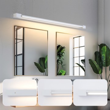 Brilagi - LED kúpeľňové osvetlenie zrkadla AQUA LINE LED/28W/230V 100 cm IP44 biela CRI 90