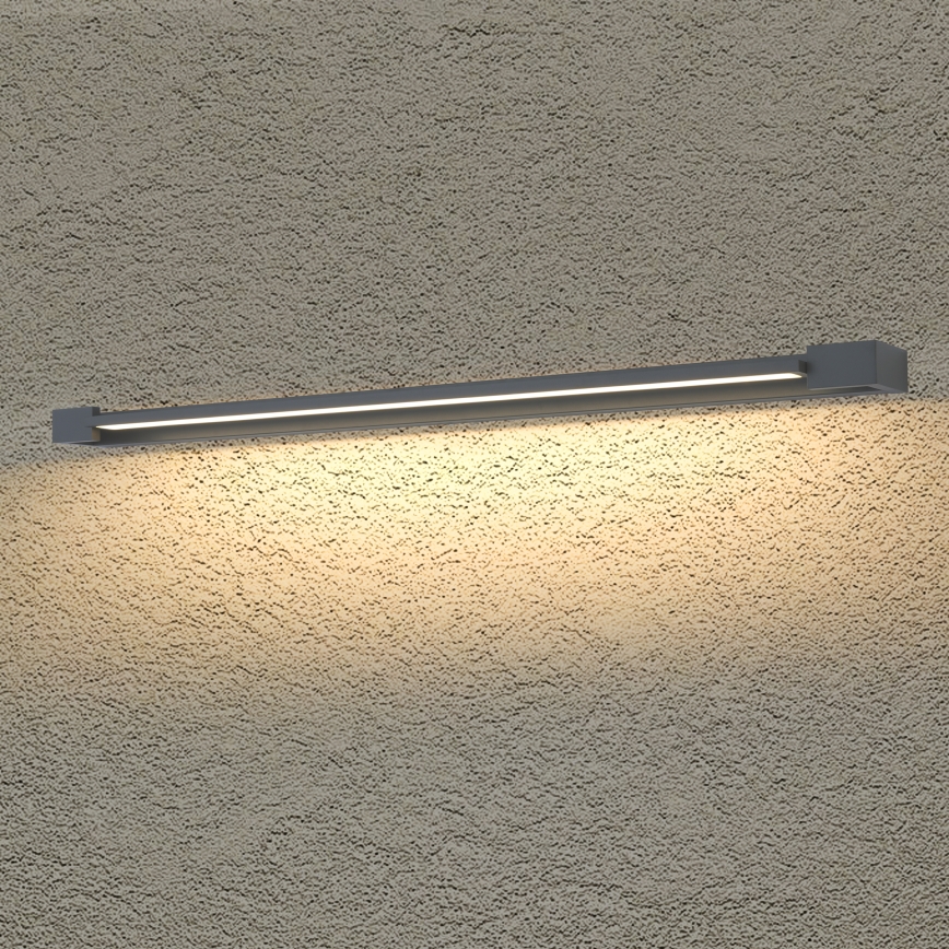 Brilagi - LED osvetlenie zrkadla do kúpeľne AQUA LINE LED/36W/230V 120 cm IP44 antracit CRI 90