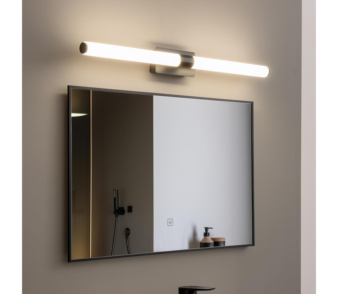 Brilagi - LED Kúpeľňové osvetlenie zrkadla DIANA LED/10W/230V IP44 čierna FG-M1-C17-600-BLK