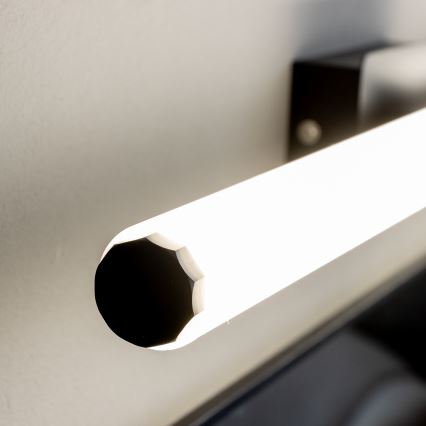 Brilagi - LED osvetlenie zrkadla do kúpeľne DIANA LED/10W/230V 60 cm IP44 čierna