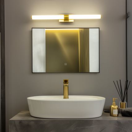 BRILAGI - LED osvetlenie kúpeľňového zrkadla DIANA LED/10W/230V 60 cm IP44 zlatá