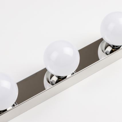 Brilagi - LED osvetlenie zrkadla do kúpeľne HOLLYWOOD 3xLED/3W/230V 39 cm IP44 lesklý chróm