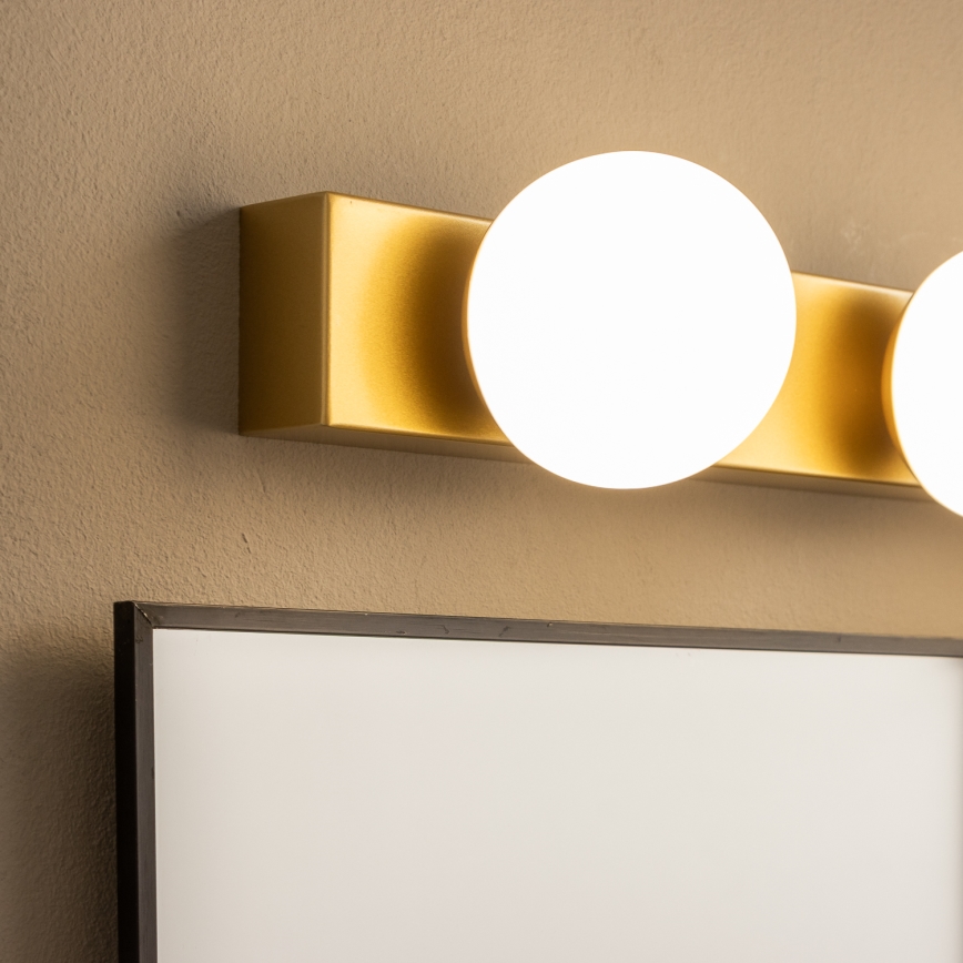 Brilagi - LED osvetlenie kúpeľňového zrkadla HOLLYWOOD 3xLED/3W/230V 39 cm IP44 zlaté