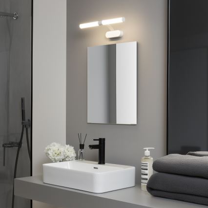 Brilagi - LED kúpeľňové osvetlenie zrkadla 2v1 TUBEO LED/6W/230V 40 cm IP44 biela