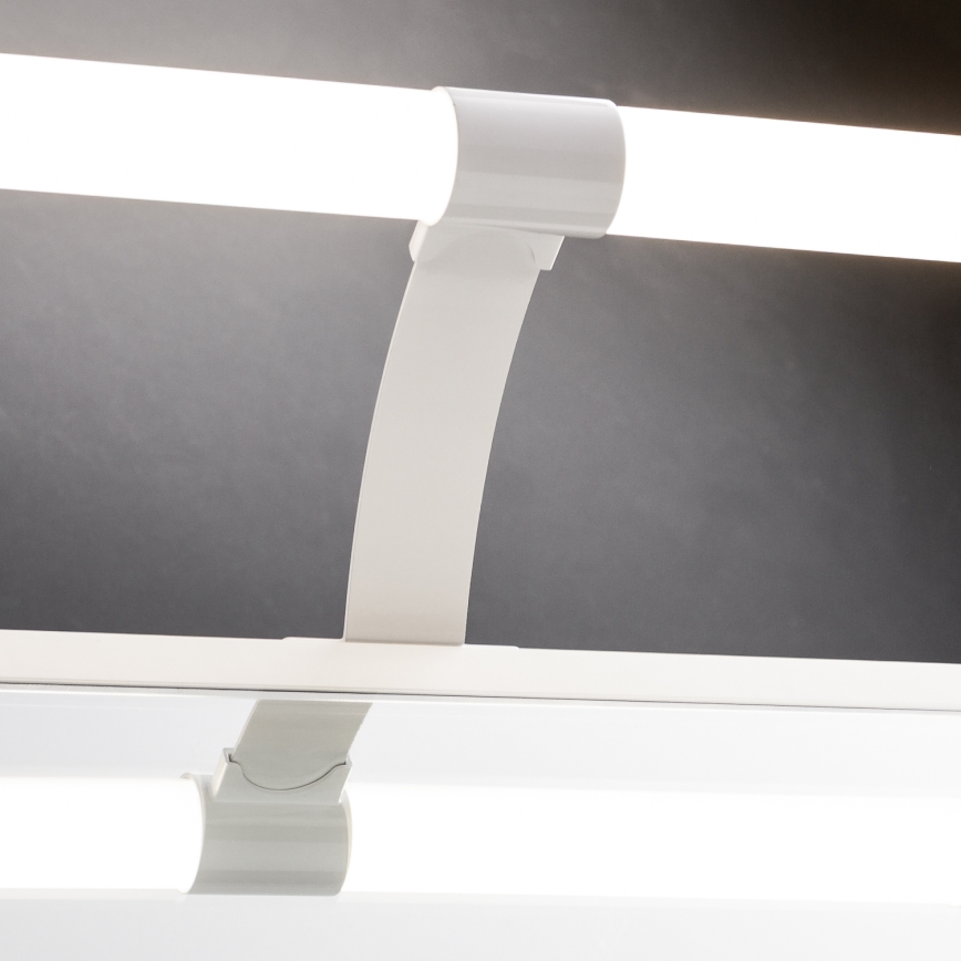 Brilagi - LED kúpeľňové osvetlenie zrkadla 2v1 TUBEO LED/6W/230V 40 cm IP44 biela