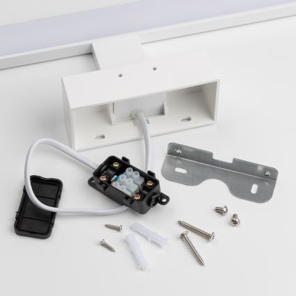 Brilagi - LED kúpeľňové osvetlenie na zrkadlo 3v1 VESTRA LED/15W/230V 80 cm IP44 biela