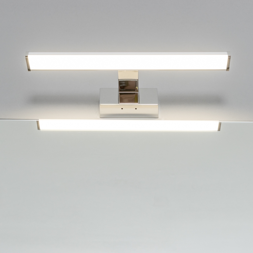 Brilagi - LED kúpeľňové osvetlenie na zrkadlo 3 v 1 VESTRA LED/8W/230V 40 cm IP44 lesklý chróm
