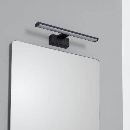 Brilagi - LED osvetlenie zrkadla do kúpeľne 3v1 VESTRA LED/8W/230V 40 cm IP44 čierna