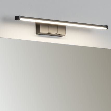 Brilagi - LED osvetlenie zrkadla do kúpeľne 3v1 VESTRA LED/8W/230V 40 cm IP44 čierna