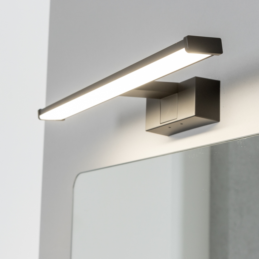 Brilagi - LED osvetlenie zrkadla do kúpeľne 3v1 VESTRA LED/8W/230V 40 cm IP44 čierna