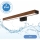 Brilagi - LED Kúpeľňové osvetlenie zrkadla WOODY MIRROR LED/12W/230V 60 cm IP44 dub čerešňa/čierna