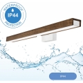 Brilagi - LED Kúpeľňové osvetlenie zrkadla WOODY MIRROR LED/12W/230V 60 cm IP44 dub očech/biela