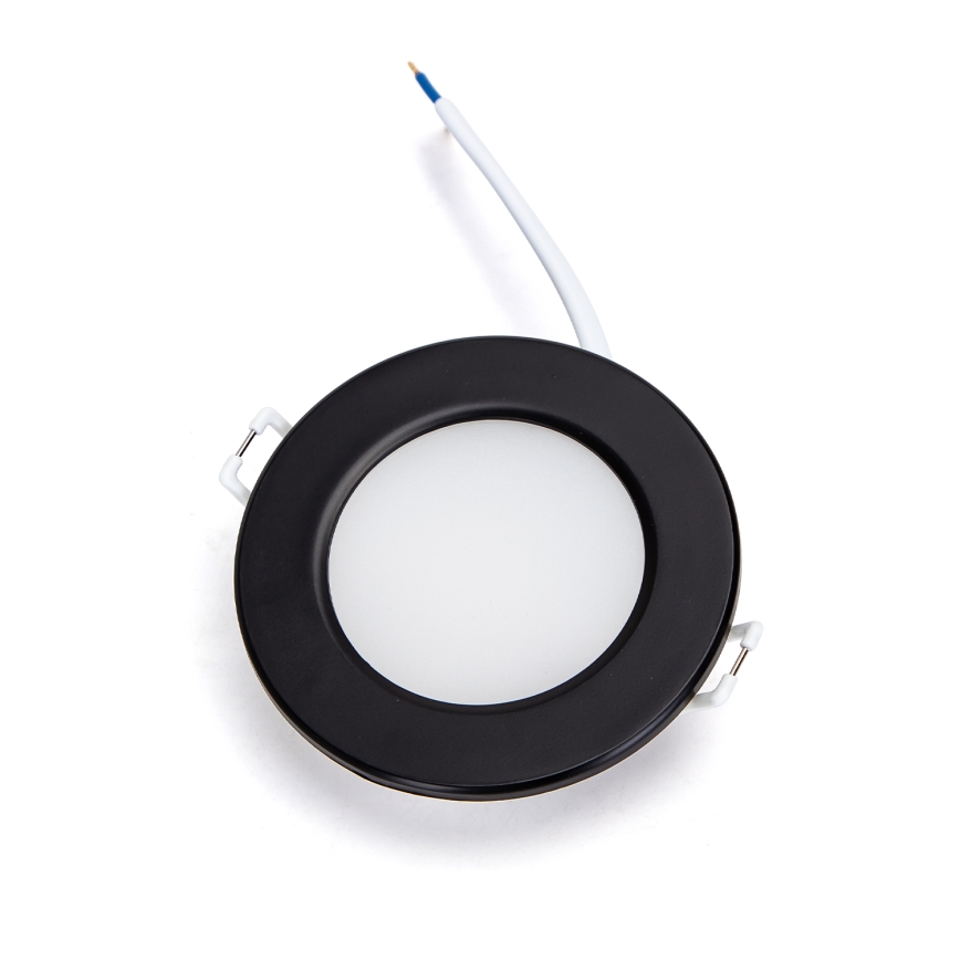 Brilagi - LED kúpeľňové podhľadové svietidlo LED/4,8W/230V 6000K čierna IP65
