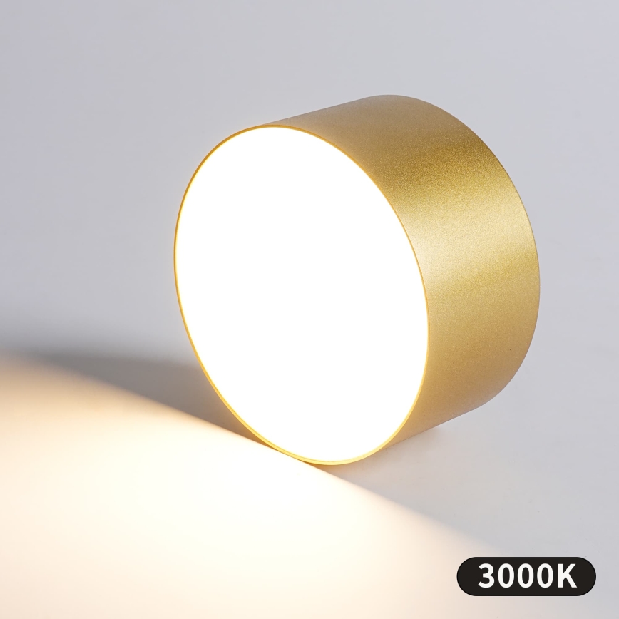 BRILAGI - LED Kúpeľňové stropné svietidlo FORIS LED/14W/230V priemer 12 cm zlaté IP44