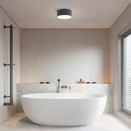 Brilagi - LED Kúpeľňové stropné svietidlo FORIS LED/20W/230V pr. 15 cm antracit IP44