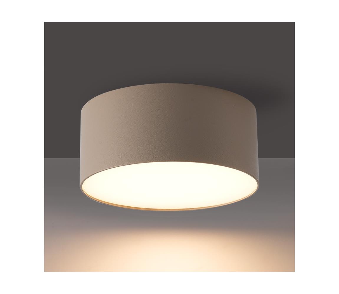 Brilagi - LED kúpeľňové stropné svietidlo FORIS LED/20W/230V pr. 15 cm béžové IP44 BRI619