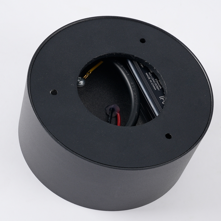 Brilagi - LED kúpeľňové stropné svietidlo FORIS LED/20W/230V priemer 15 cm čierne IP44