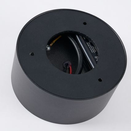 Brilagi - LED kúpeľňové stropné svietidlo FORIS LED/9W/230V pr. 9 cm čierne IP44