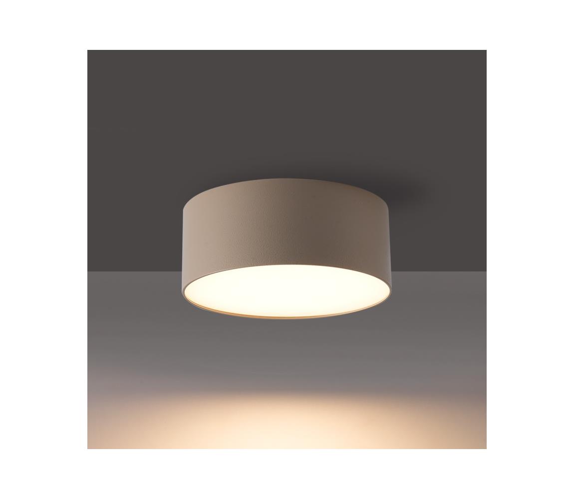 Brilagi - LED kúpeľňové stropné svietidlo FORIS LED/9W/230V priemer 9 cm béžové IP44 BRI611