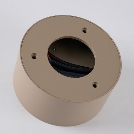 Brilagi - LED kúpeľňové stropné svietidlo FORIS LED/9W/230V pr. 9 cm béžové IP44 CRI 90