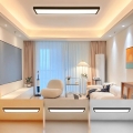 Brilagi - LED kúpeľňové stropné svietidlo FRAME LED/50W/230V 120x30 cm 3000/4000/6000K IP44 čierna