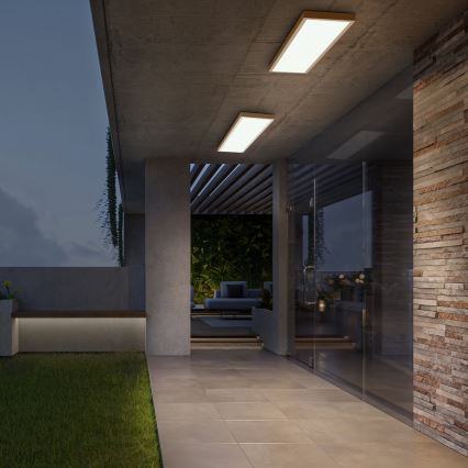 Brilagi - LED kúpeľňové stropné svietidlo FRAME LED/50W/230V 120x30 cm IP44 béžové