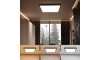 Brilagi - LED Kúpeľňové stropné svietidlo FRAME LED/50W/230V 3000/4000/6000K IP44 čierna
