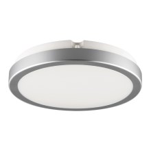 Brilagi - LED Kúpeľňové stropné svietidlo PERA 18W/230V pr. 22 cm IP65 strieborná