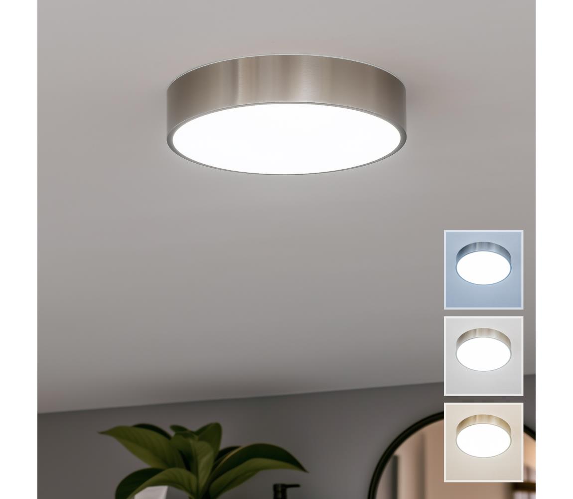 Brilagi - LED kúpeľňové stropné svietidlo POOL LED/24W/230V pr. 30 cm IP54 chróm FG-R300-24W-SN