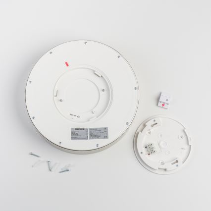 Brilagi - LED kúpeľňové stropné svietidlo POOL LED/24W/230V 3000/4000/5500K priemer 30 cm IP54 matný chróm