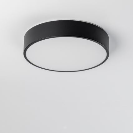 Brilagi - LED kúpeľňové stropné svietidlo POOL LED/24W/230V 3000/4000/5500K priemer 30 cm IP54 čierna