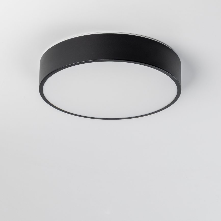 Brilagi - LED kúpeľňové stropné svietidlo POOL LED/24W/230V 3000/4000/5500K priemer 30 cm IP54 čierna