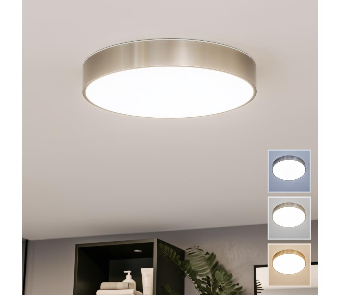 Brilagi - LED kúpeľňové stropné svietidlo POOL LED/36W/230V pr. 40 cm IP54 chróm FG-R400-36W-SN