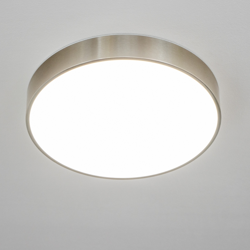 Brilagi - LED kúpeľňové stropné svietidlo POOL LED/36W/230V 3000/4000/5500K Ø 40 cm IP54 matný chróm